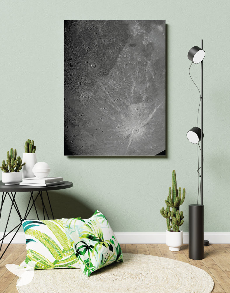 Cuadro Cráteres Eternos - Lunar Surface Edition