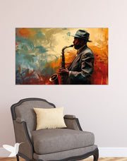Cuadro Saxofón - Esencia de Jazz Clásico