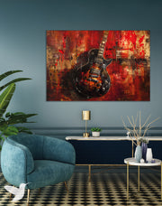 Cuadro Guitarra Eléctrica - Rock Icónico