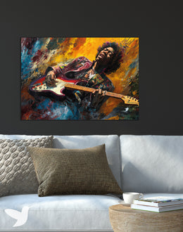 Cuadro Guitarrista - Pasión en Escena