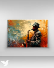 Cuadro Saxofón - Esencia de Jazz Clásico