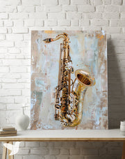 Cuadro Saxofón - El Latido del Ritmo